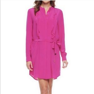 Juicy Couture Heartbreaker Ruffle Silk Dress